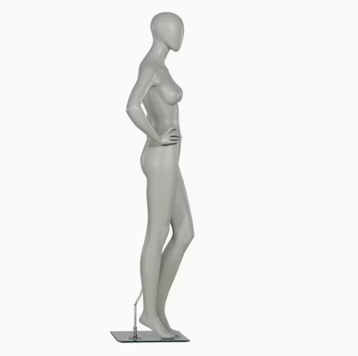 Mannequin Gentian Kaca Wanita Badan Penuh Tersuai