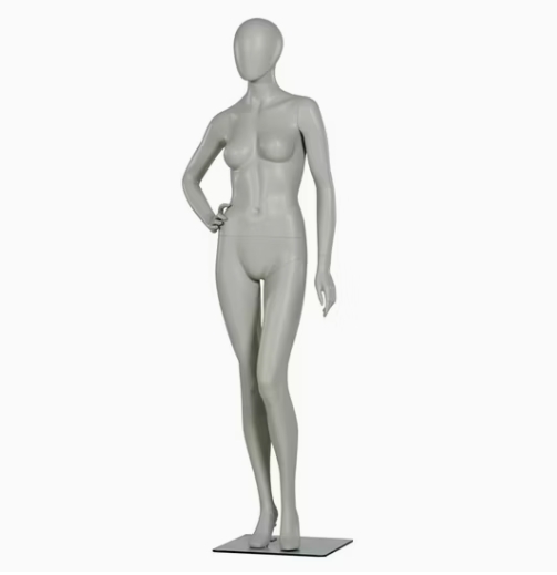 Mannequin Gentian Kaca Wanita Badan Penuh Tersuai
